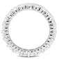 Sterling Silver 4 1/5ctw. White Moissanite Eternity Ring - image 2