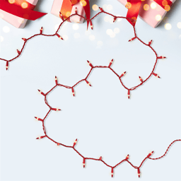 Northlight 20.25ft. Clear with Red Tips Mini Christmas Light Set