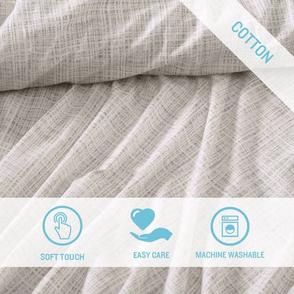 Tommy Bahama Raffia Linen 200TC 4pc. Cotton Percale Sheet Set