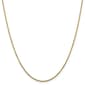 Unisex Gold Classics&#8482; 1.45mm. Solid Diamond Cut 14in. Necklace - image 2