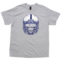 Mens Tailgate State Football Helmet Short Sleeve Tee