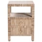 bali & pari Paine Bohemian Woven Grasscloth Nightstand - image 3