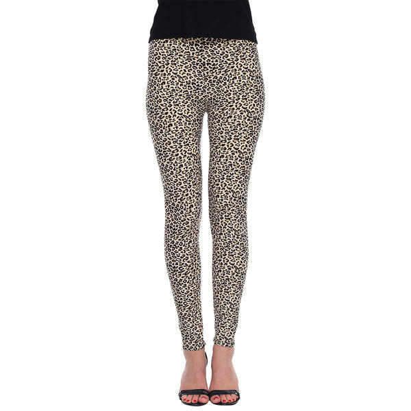 Womens White Mark Cheetah Leggings - image 