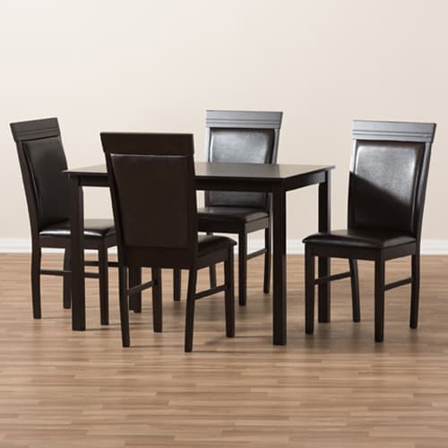 Baxton Studio Thea 5pc. Dining Set