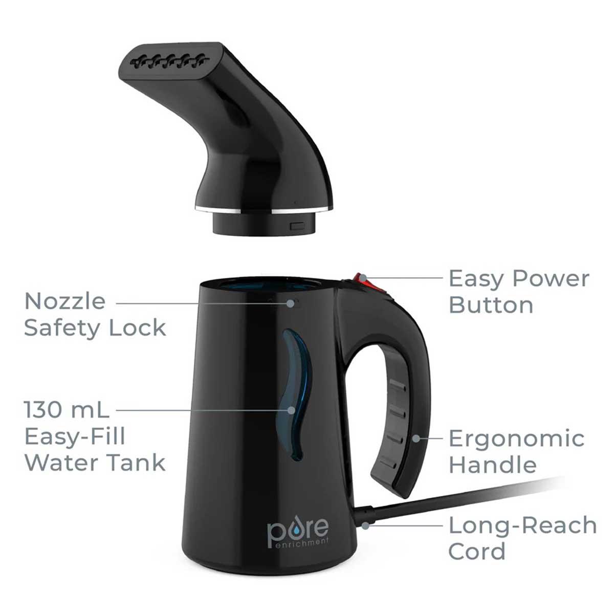 Pure Enrichment Handheld Steamer