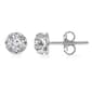 Nova Star(R) 1/4ctw. Silver Lab Grown Diamond Stud Earrings - image 1