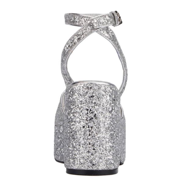 Womens Olivia Miller Capricorn Platform Sandals