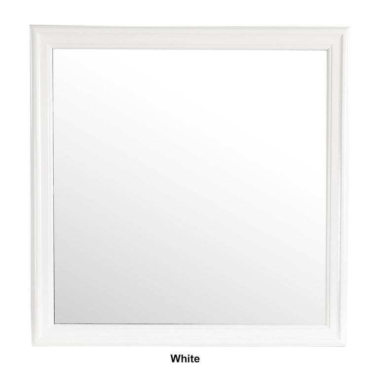 Passion Furniture Classic Square Dresser Mirror - 38x38