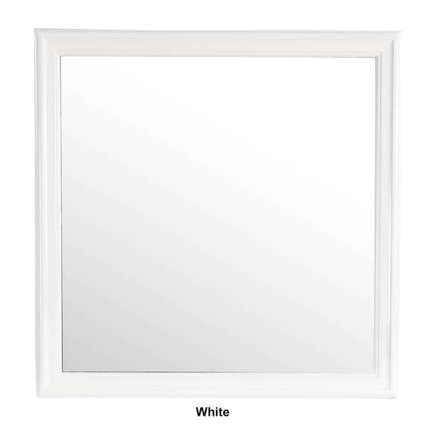 Passion Furniture Classic Square Dresser Mirror - 38x38