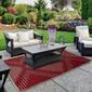 Northlight Seasonal Tribal Rectangular Indoor/Outdoor Area Rug - image 2