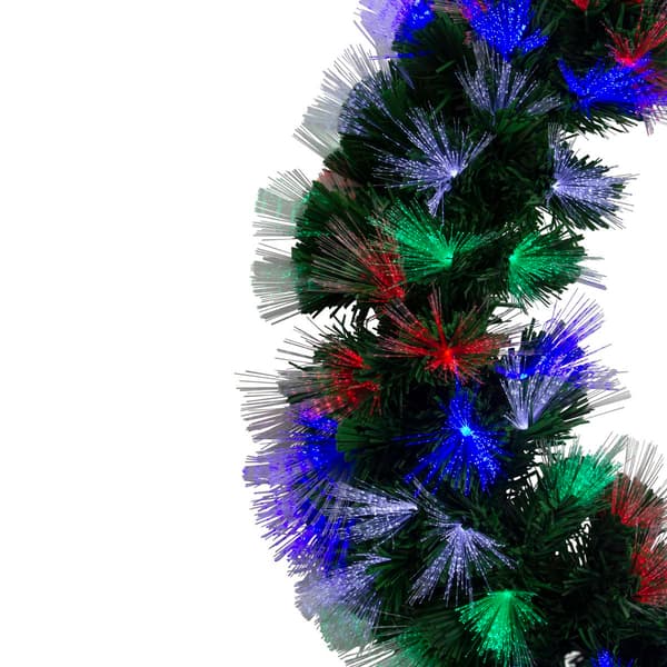 Northlight Seasonal 24in. Color Changing Pine Christmas Wreath