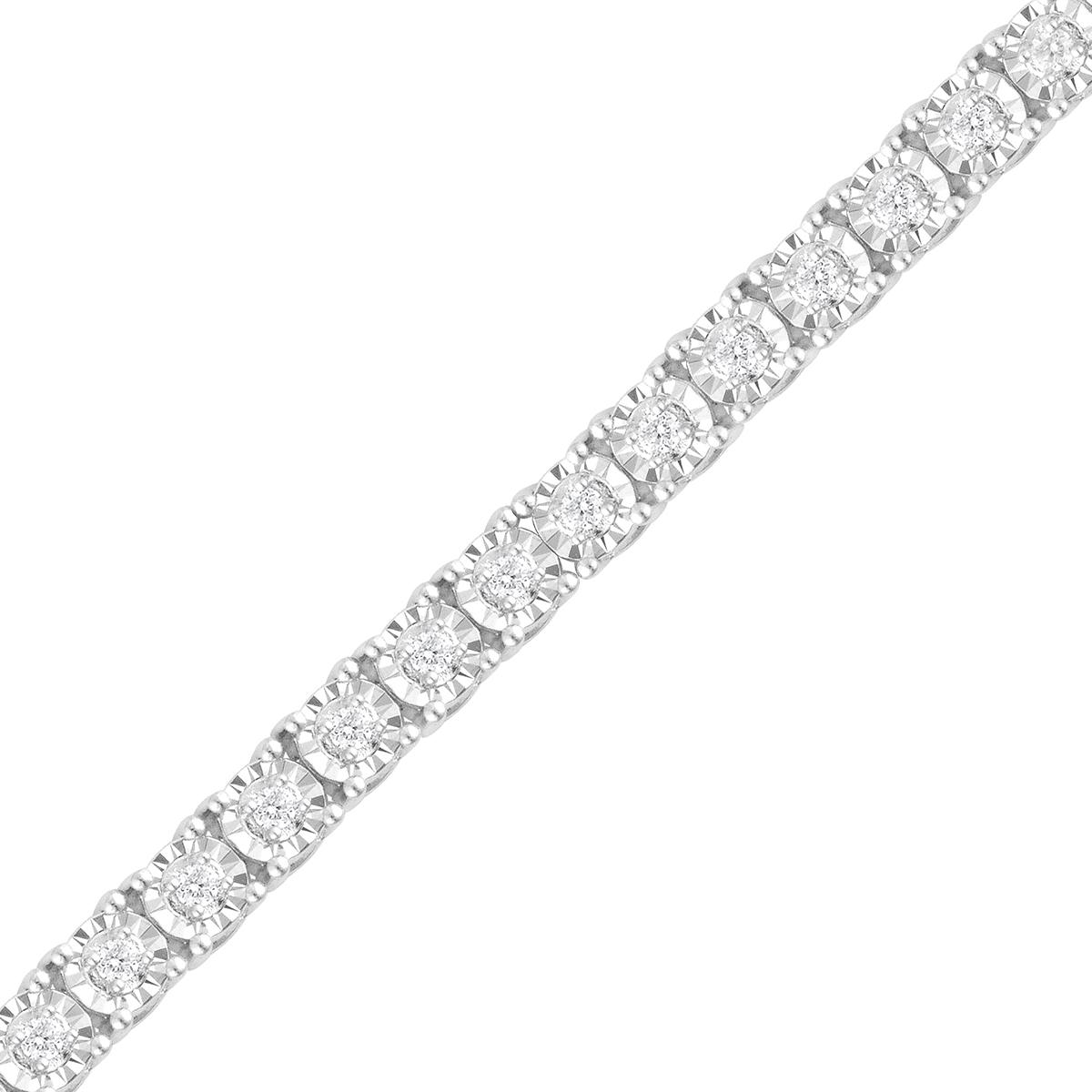 Nova Star® 1/2ctw. Lab Grown Diamond Tennis Bracelet