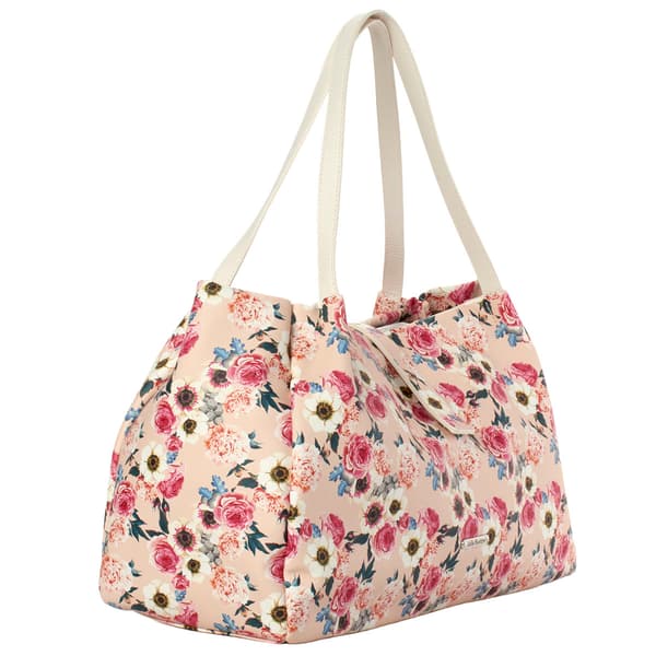 Julia Buxton Hudson Tooled Floral Tote
