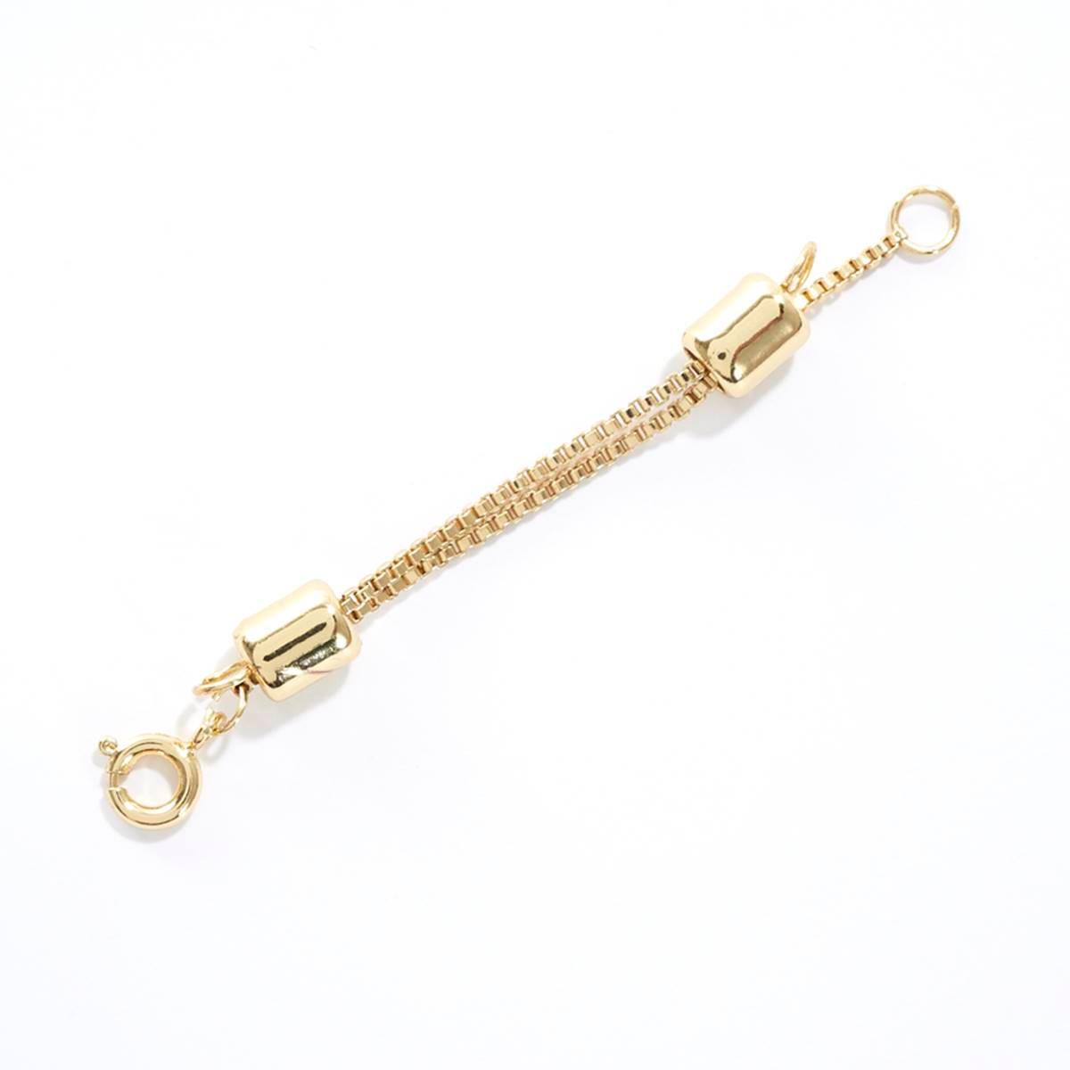 2in. Gold Tone Necklace Extender