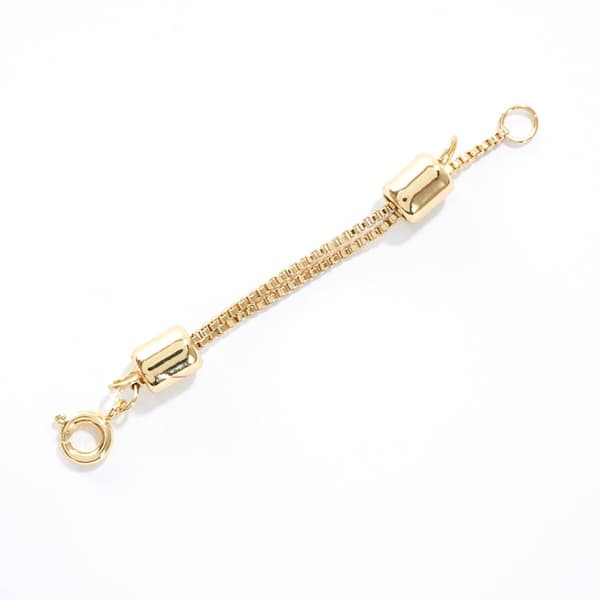 2in. Gold Tone Necklace Extender - image 