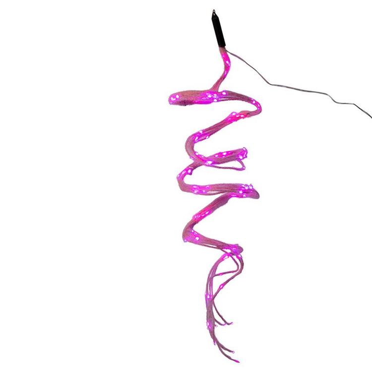 Kurt S. Adler 120-Light Colored Fuzzy Multi Strand LED Set