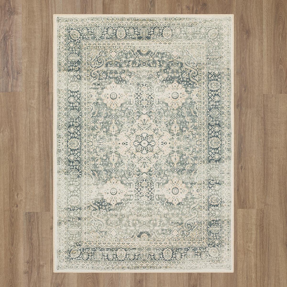 Mohawk Home Carousel Kolab Grey Ornamental Accent Rug -...