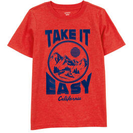Boys &#40;4-7&#41; Carters&#40;R&#41; Take it Easy Short Sleeve Graphic Tee