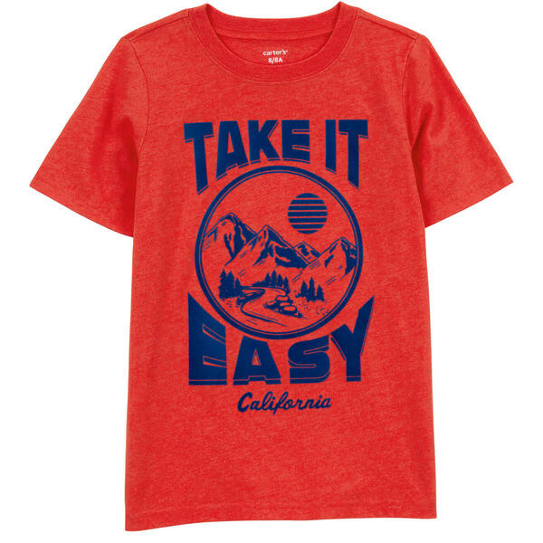Boys &#40;4-7&#41; Carters&#40;R&#41; Take it Easy Short Sleeve Graphic Tee - image 