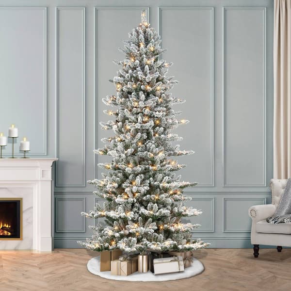 Puleo International 9ft. Pre-Lit Royal Majestic Christmas Tree