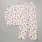 Petite Karen Neuburger Henley Dogs Hearts Long Leg Pajama Set - image 1