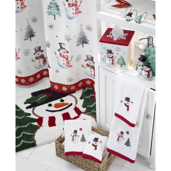 Avanti Winter Snowman Bath Collection