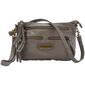 Stone Mountain Double Washed Paisley Embossed 4 Bagger Crossbody - image 1