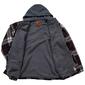 Mens Big & Tall Mountain Ridge Sherpa Lined Jacket - Red/Black - image 2