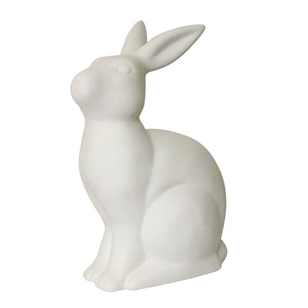 Simple Designs Porcelain Rabbit Shaped Animal Light Table Lamp