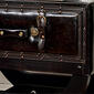 9th & Pike&#174; Wood and Faux Leather Traditional Accent Table - image 3