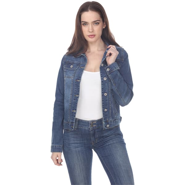 Womens White Mark Denim Jacket