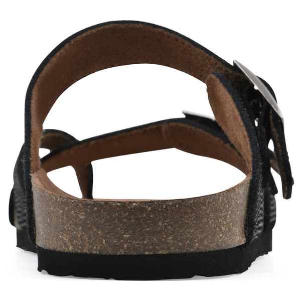 Womens White Mountain Grays Footbed Sandals