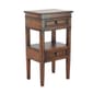 9th & Pike(R) Brown Pine Traditional Accent Table - image 1