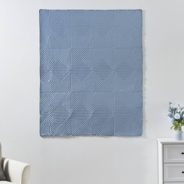 Greenland Home Fashions™ Riviera Velvet Quilted Throw