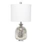 Lalia Home Classix Hammered Glass Jar Table Lamp w/Linen Shade - image 10