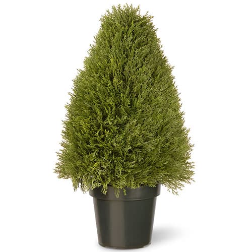 National Tree 30in Upright Juniper w/Green Pot - image 