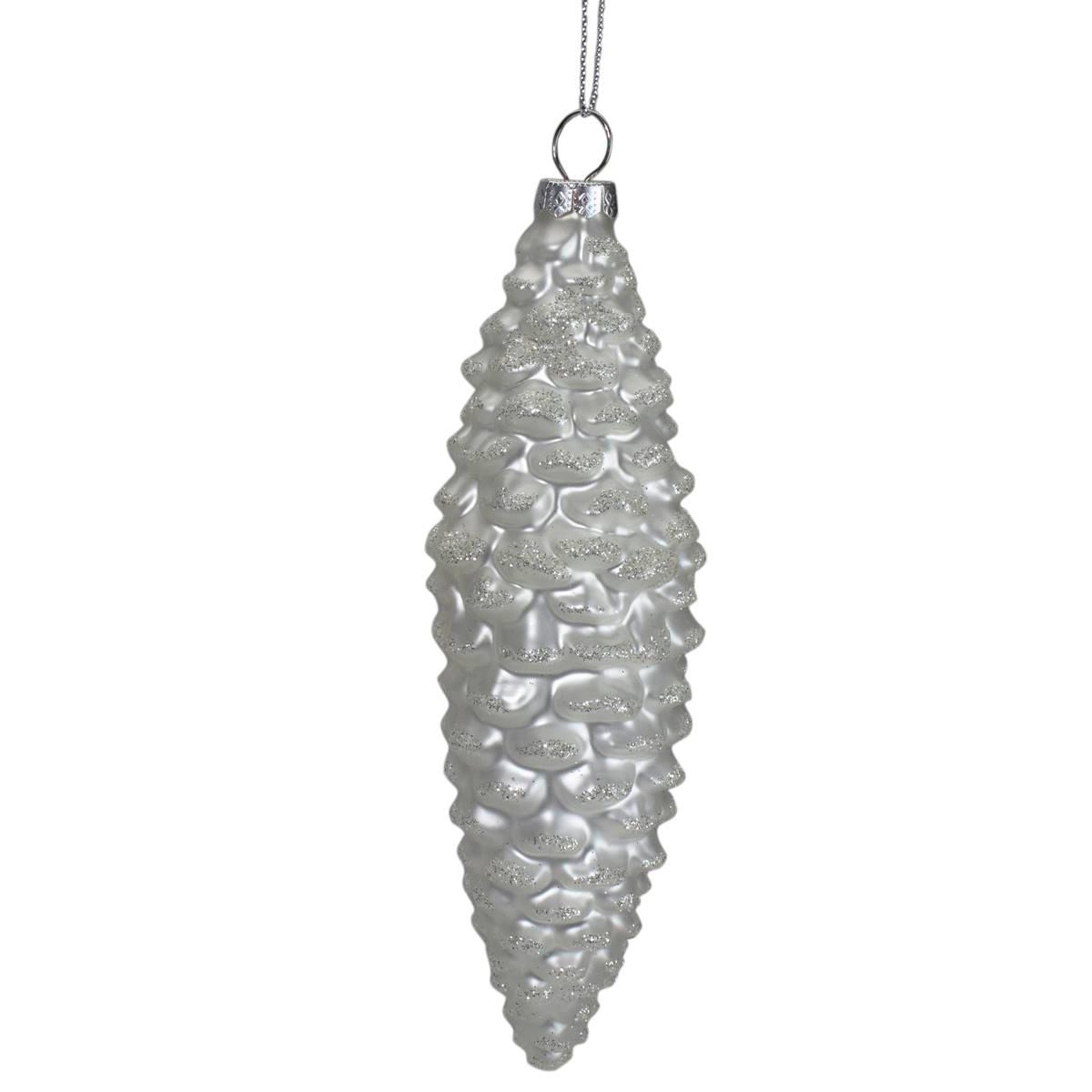 Northlight Seasonal Frosted Pine Cone Christmas Ornament