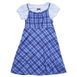 Girls (7-16) Sweet Butterfly(R) Short Sleeve Tee/Yummy Plaid Jumper