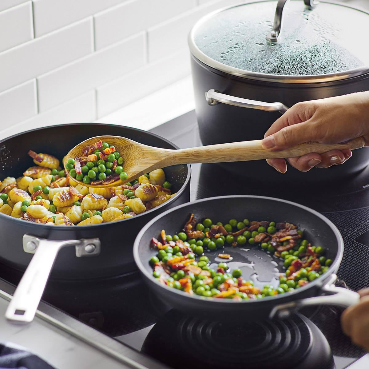 KitchenAid® Hard-Anodized Induction 11pc. Cookware Set
