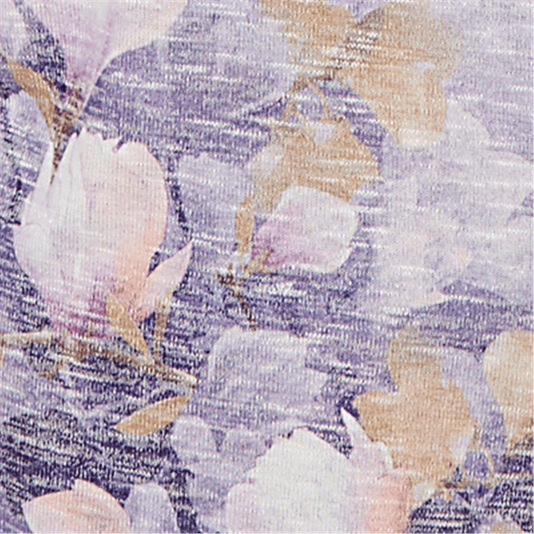 Plus Size Alfred Dunner Grand Bazaar Amethyst Floral Blouse