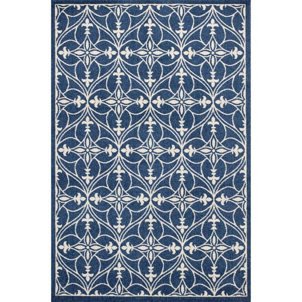 KAS Lucia Denim Bentley Rectangular Rug - image 