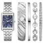 Womens Folio Silver-Tone Watch/Bracelet Set - FMDFL2082 - image 1