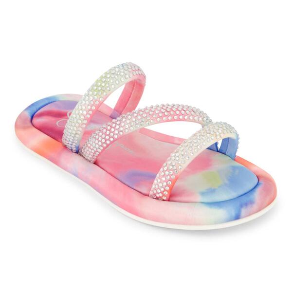 Big Girls Jessica Simpson Kaylen Strap Slide Sandals - image 