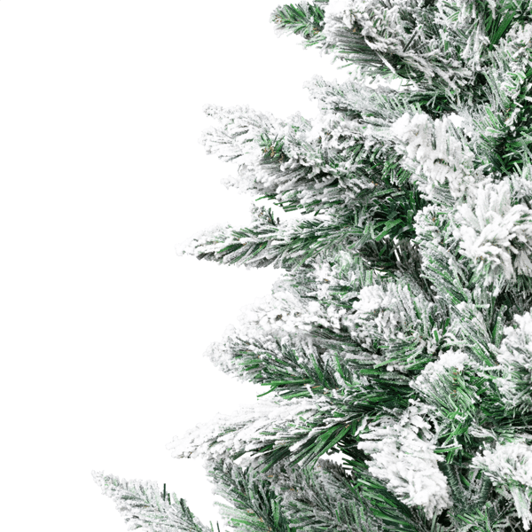Northlight 3.5ft. Frosted Pine Christmas Tree in Burlap Base