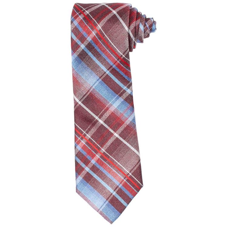 Mens John Henry(R) Tie - Bronx Plaid