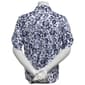 Plus Size Emily Daniels Elbow Sleeve Floral Vine Pocket Blouse - image 2