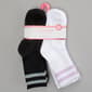 Girls Tahari Sport 8pk. Varsity Stripe Crew Socks - image 1
