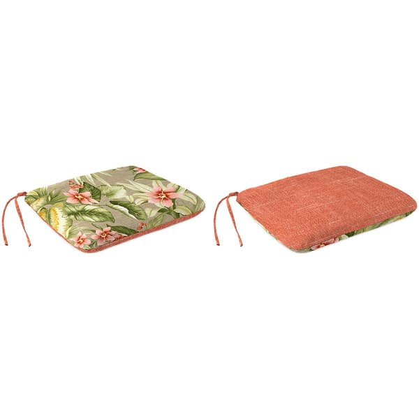 Jordan Knife Edge Seat Cushion - Tory Sunset and Tahiti Sunrise - image 