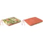 Jordan Knife Edge Seat Cushion - Tory Sunset and Tahiti Sunrise - image 1