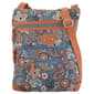 Stone Mountain Lockport Paisley Garden Crossbody - Black/Grey/Tan - image 1
